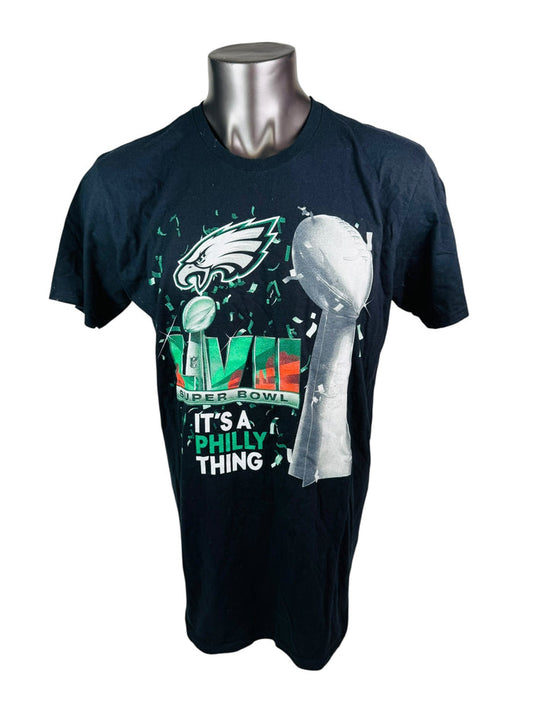PHILADELPHIA EAGLES SUPER BOWL LVII PHILLY THING T-SHIRT ADULT XL