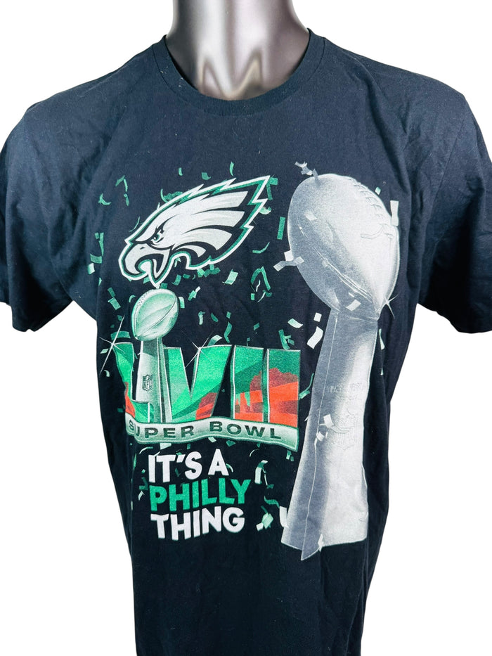 PHILADELPHIA EAGLES SUPER BOWL LVII PHILLY THING T-SHIRT ADULT XL