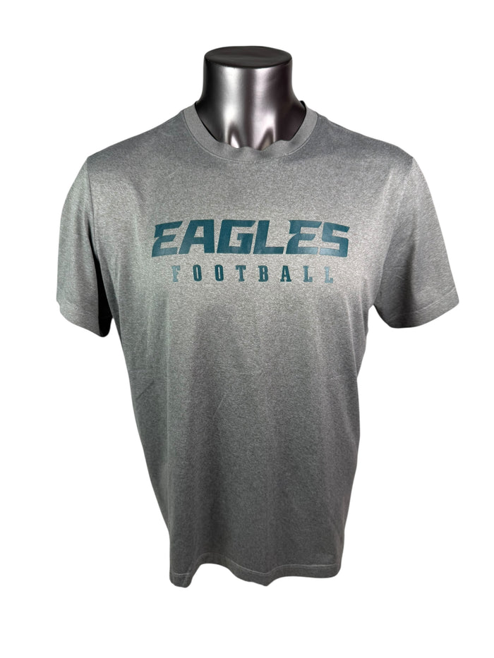 PHILADELPHIA EAGLES TEAM ISSUED CRUCIAL CATCH CANCER NIKE DRI-FIT T-SHIRT ADULT XL