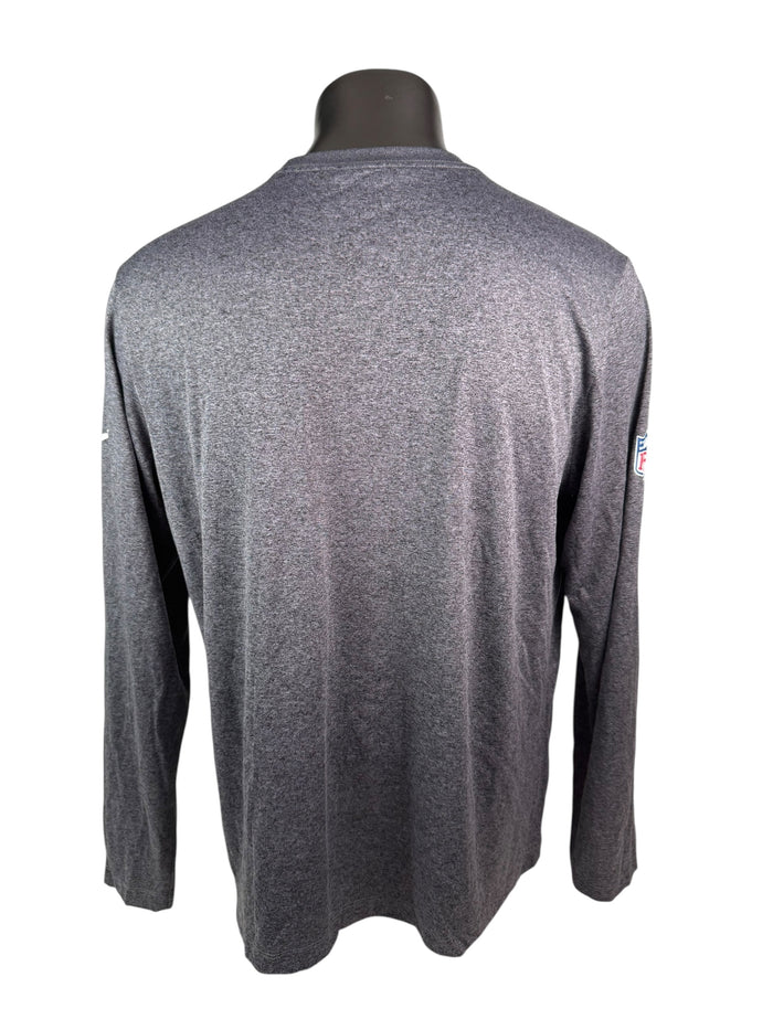 PHILADELPHIA EAGLES TEAM ISSUED NIKE DRI-FIT LONG-SLEEVE SHIRT ADULT XL