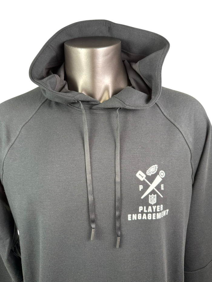 PHILADELPHIA EAGLES TEAM ISSUED PLAYER ENGAGEMENT HOODIE SWEATSHIRT ADULT XL