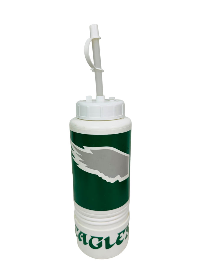 PHILADELPHIA EAGLES VINTAGE 1990'S PLASTIC SPORTS WATER BOTTLE