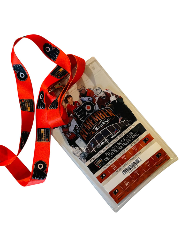 PHILADELPHIA FLYERS 2008 LAST GAME AT SPECTRUM TICKET SEPTEMBER 27, 2008