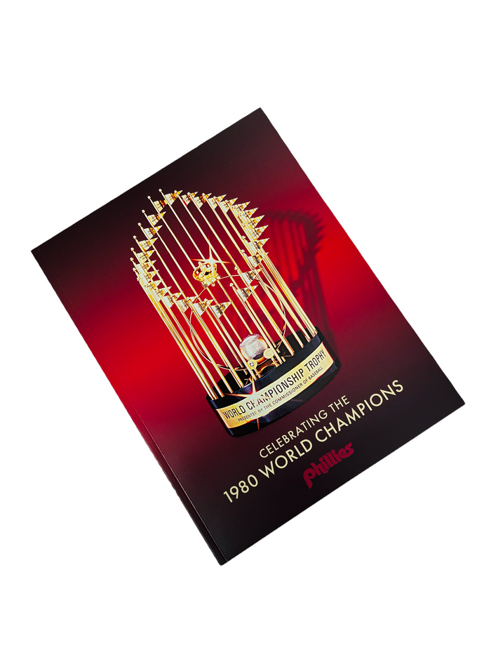 PHILADELPHIA PHILLIES 1980 WORLD SERIES CHAMPIONS COMMEMORATIVE PROGRAM