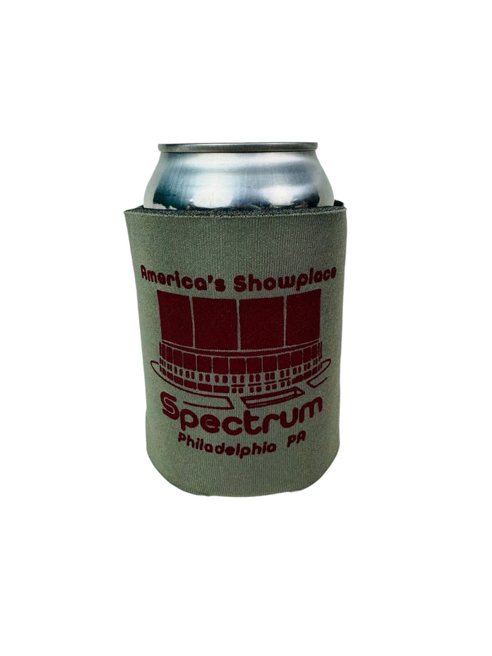 PHILADELPHIA SPECTRUM SIXERS FLYERS RETRO BEER KOOZIE