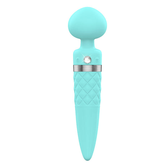 Pillow Talk Sultry Wand - Teal Intimates Adult Boutique