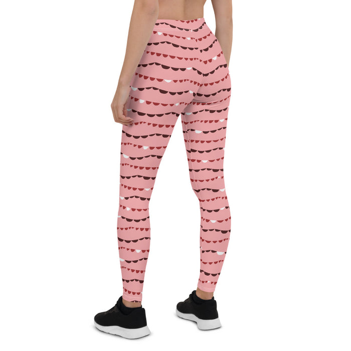 Pink Christmas Leggings - Bloom Seventy Seven