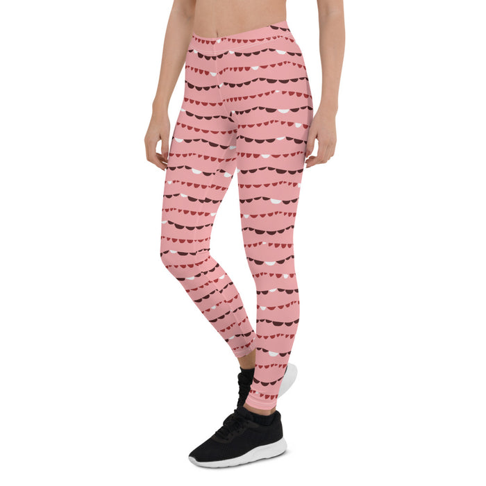 Pink Christmas Leggings - Bloom Seventy Seven