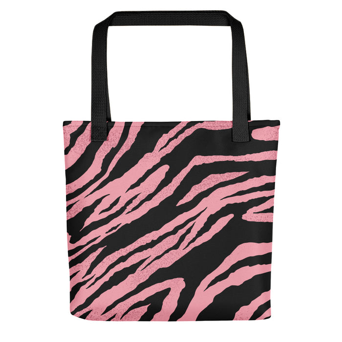 Pink Tiger Pattern Tote - Bloom Seventy Seven