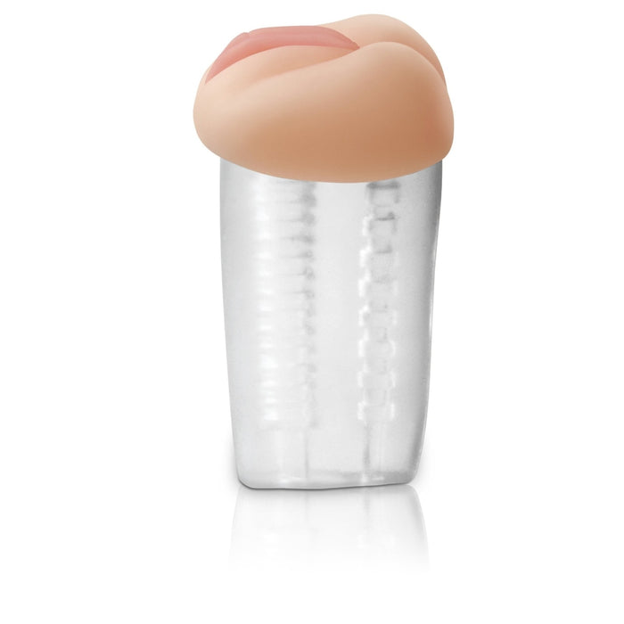 Pipedream Extreme Deluxe See Thru Stroker Intimates Adult Boutique