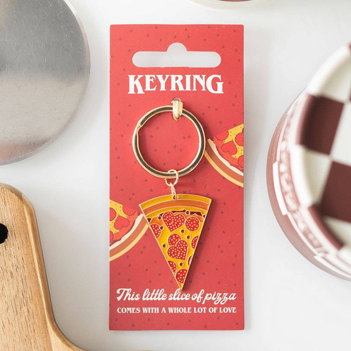 Pizza Slice Keychain