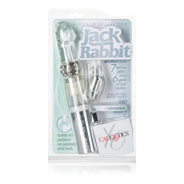 Platinum Jack Rabbit Silver Intimates Adult Boutique