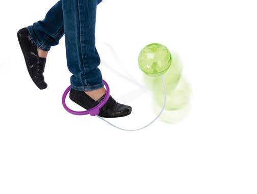 Playground Classics Flashing Skip Ball, Skip and Hop