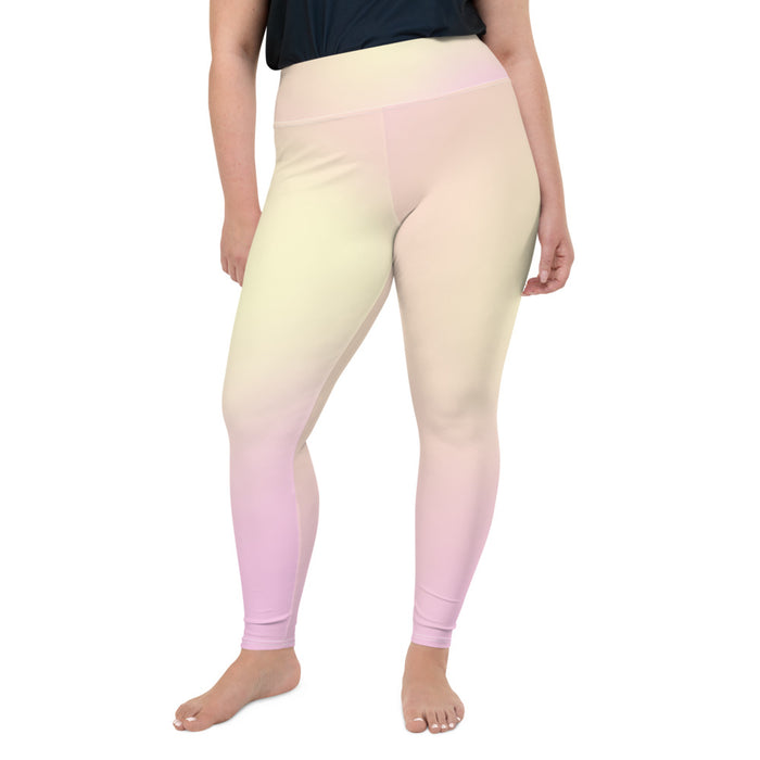 Plus Size Ultra Soft Pastel Leggings - Bloom Seventy Seven