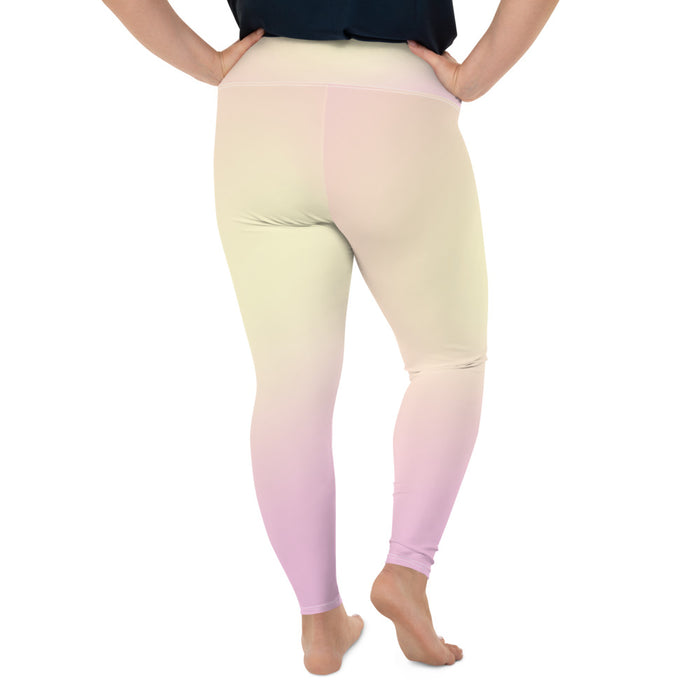 Plus Size Ultra Soft Pastel Leggings - Bloom Seventy Seven