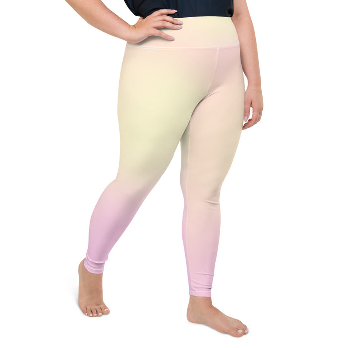 Plus Size Ultra Soft Pastel Leggings - Bloom Seventy Seven