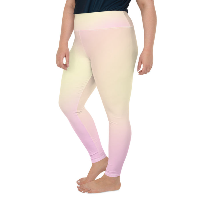 Plus Size Ultra Soft Pastel Leggings - Bloom Seventy Seven