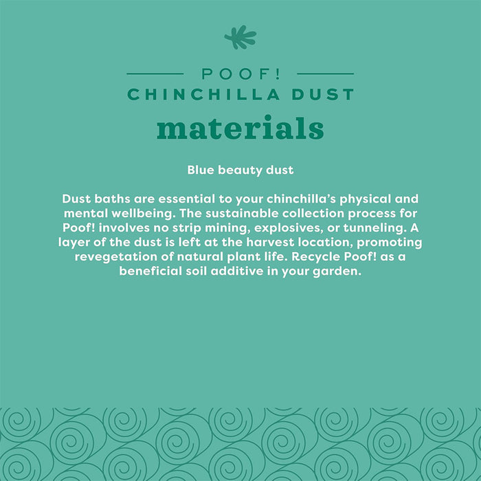Poof! Chinchilla Dust Bath 2.5lb