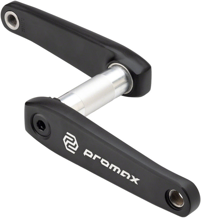 Promax HF-3 Hollow Hot Forged Crankset 2-PC, Direct Mount SRAM 3-Bolt, 30mm Spindle, Black