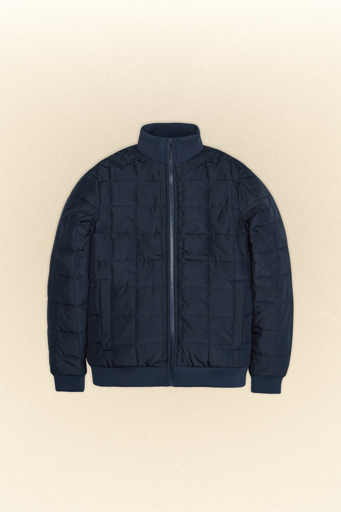 Rains - Liner High Neck Jacket W1T1 - Navy NEW EDITION-Vestes et Manteaux-18180