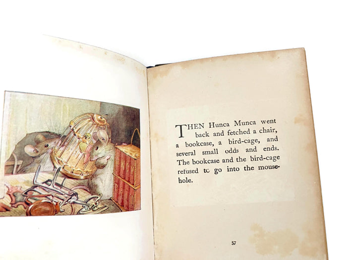 Rare, Antique Beatrix Potter Book, The Tale of Two Bad Mice, 1904 at Duckwells