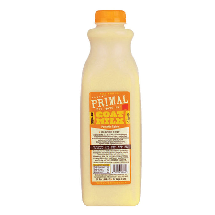 *Raw Goat Milk with Pumpkin 32oz