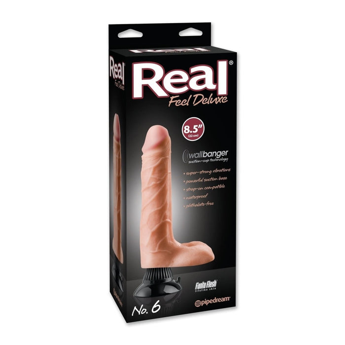 Real Feel Deluxe #6 Flesh 8.5in Intimates Adult Boutique