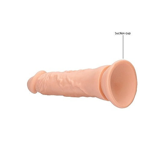 Realrock 9in Dong Flesh W-o Testicles Intimates Adult Boutique