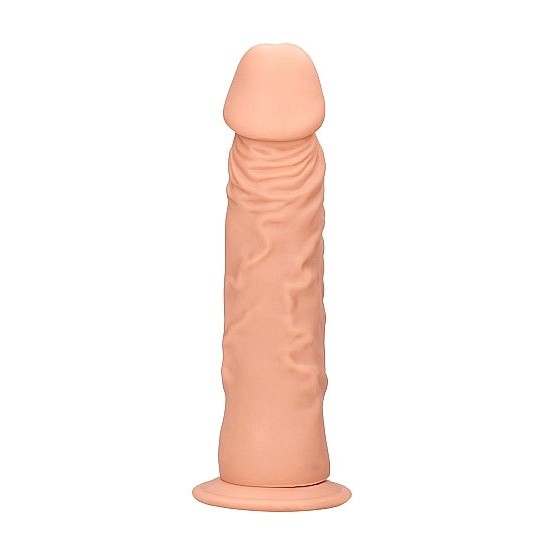 Realrock 9in Dong Flesh W-o Testicles Intimates Adult Boutique