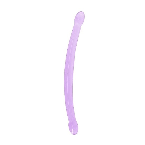 Realrock Non Realistic Double Dong 17in Purple Intimates Adult Boutique