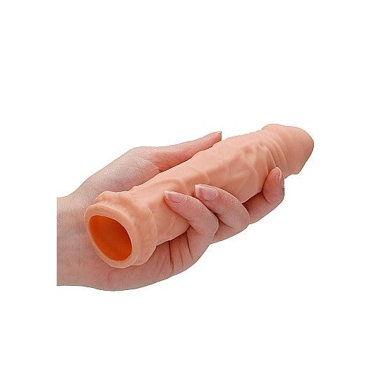 Realrock Penis Extension Sleeve | 6in Flesh | Sextoys for Men Intimates Adult Boutique