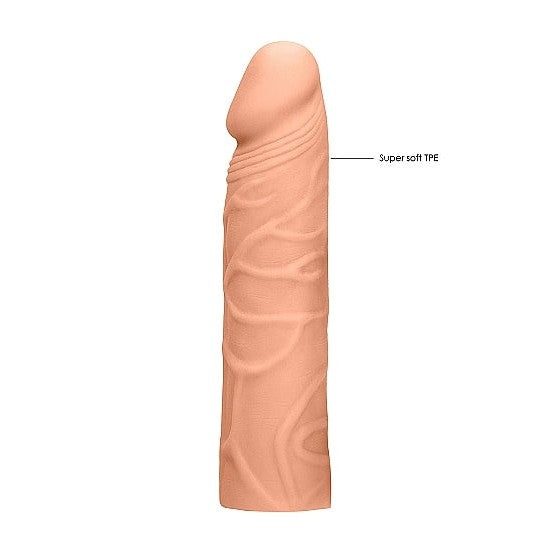Realrock Penis Extension Sleeve 7 inch Flesh - Sextoys for Men Intimates Adult Boutique