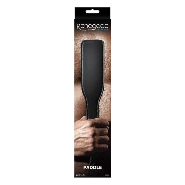 Renegade Bondage Paddle Black Intimates Adult Boutique