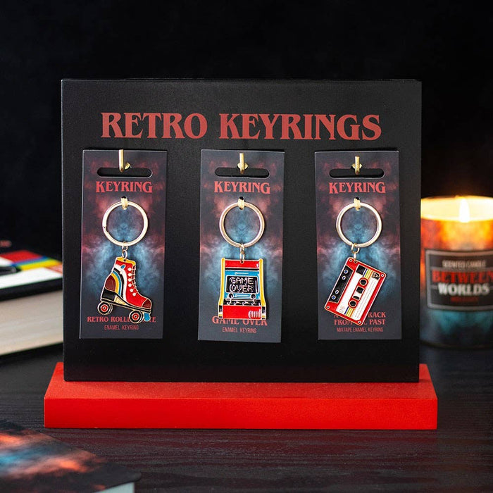 Retro 80s Keychain