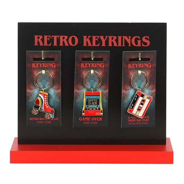 Retro 80s Keychain
