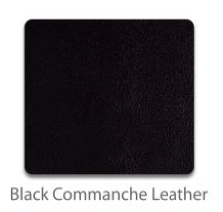 Black Commanche Leather