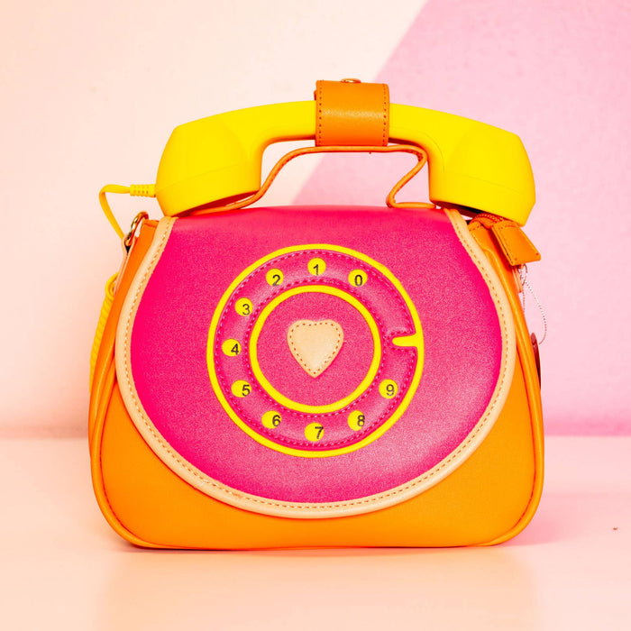 Ring Ring Phone Convertible Handbag - Fruity Fresh Pink