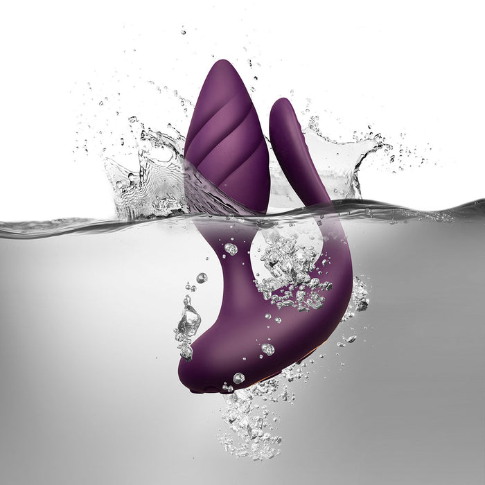Burgundy Rocks Off Cocktail | Remote Control Butt Plug Anal Toys Intimates Adult Boutique