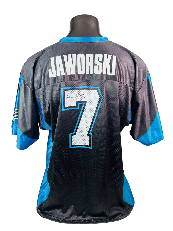 RON JAWORSKI PHILADELPHIA SOUL VINTAGE 2000'S AFL SIGNED JERSEY ADULT XL