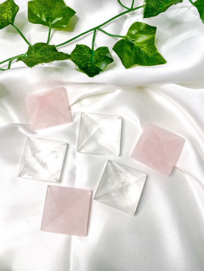 Rose Quartz Pyramid