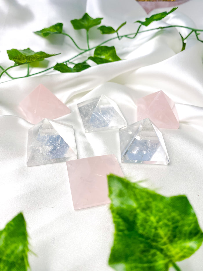 Rose Quartz Pyramid