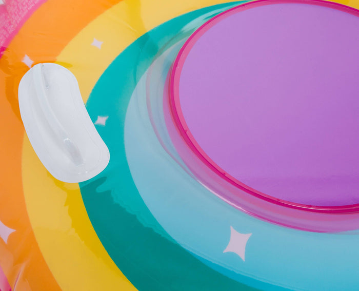 Round Magical Rainbow Snow Tube