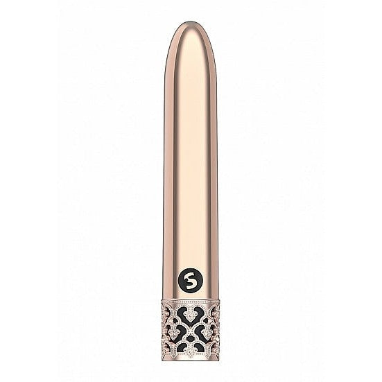 Royal Gems Shiny Rose Abs Bullet Rechargeable Intimates Adult Boutique