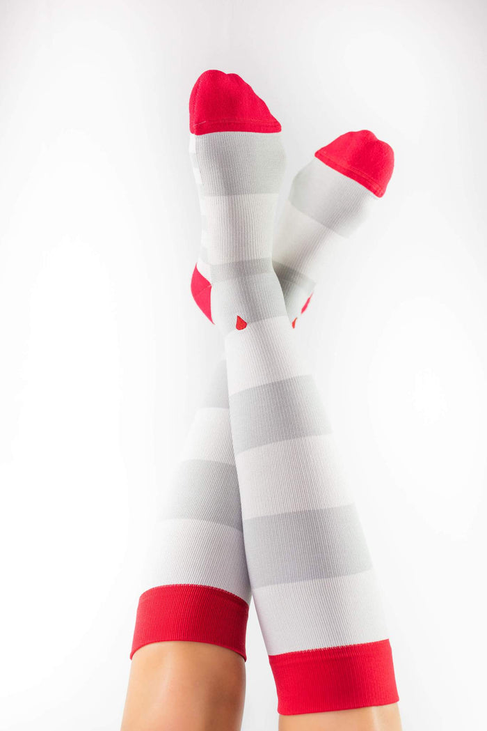 Ruby Compression Socks - Ruby
