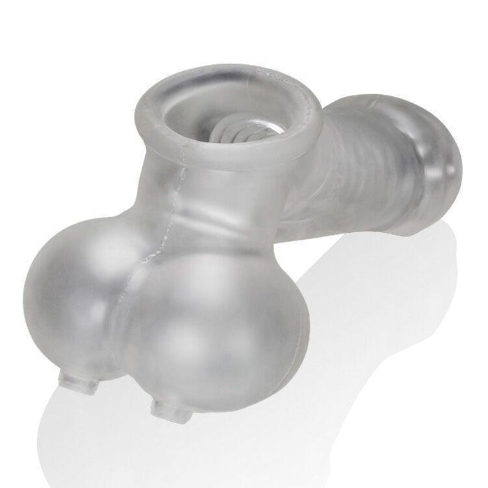 Sackjack Clear Frost: Wearable Jackoff Sheath - Sextoys for Men Intimates Adult Boutique