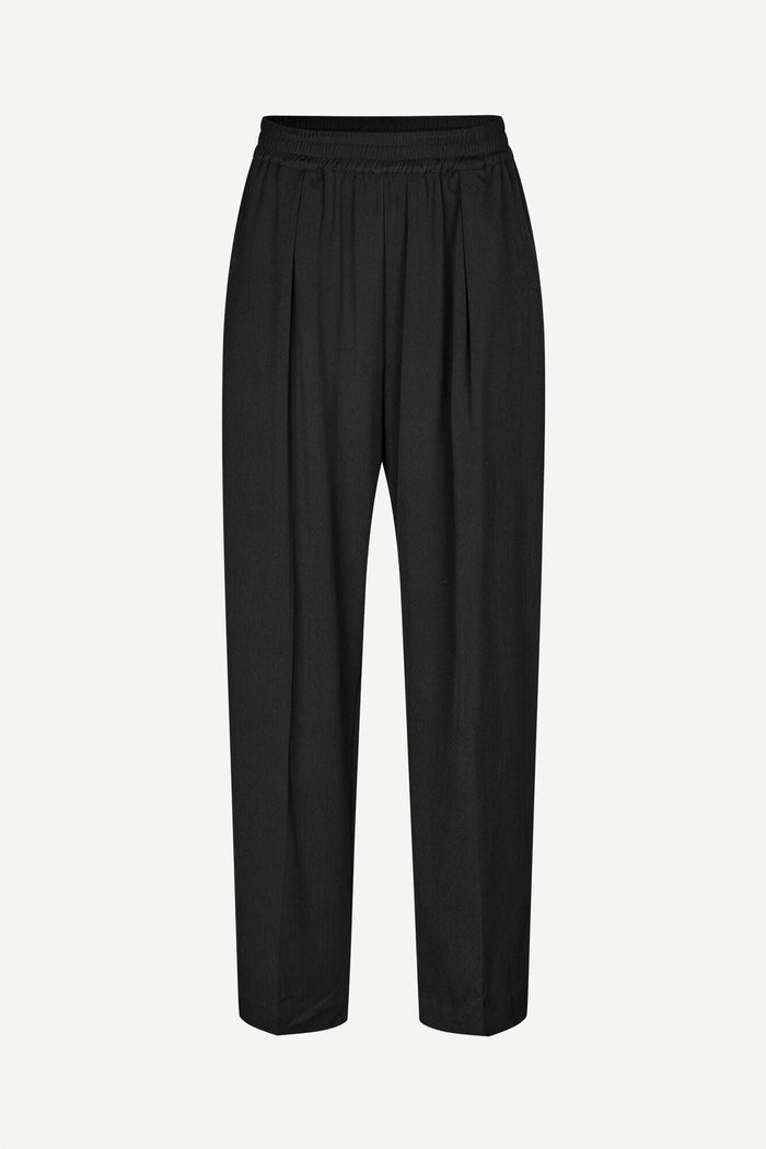 Samsoe Samsoe - Julia Trousers 14635 - Black-Jupes et Pantalons-F23100048