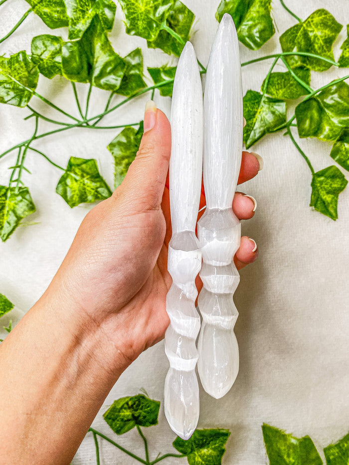 Satin Spar Selenite Dagger