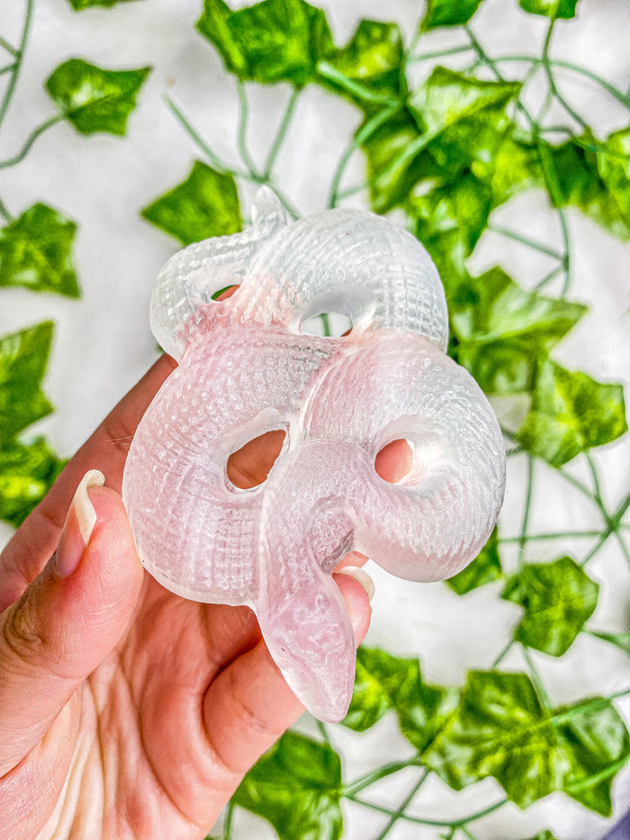 Satin Spar Selenite Snake