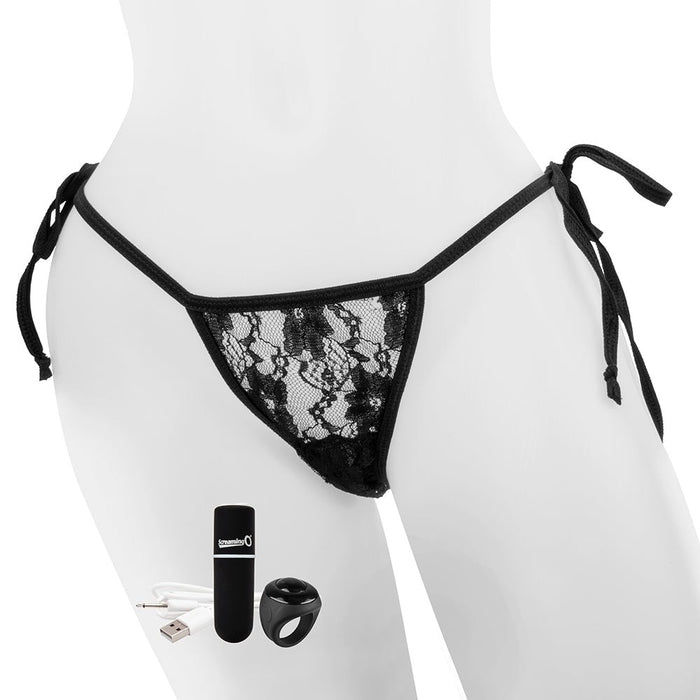 Screaming O My Secret Charged Remote Control Panty Vibe Black Intimates Adult Boutique