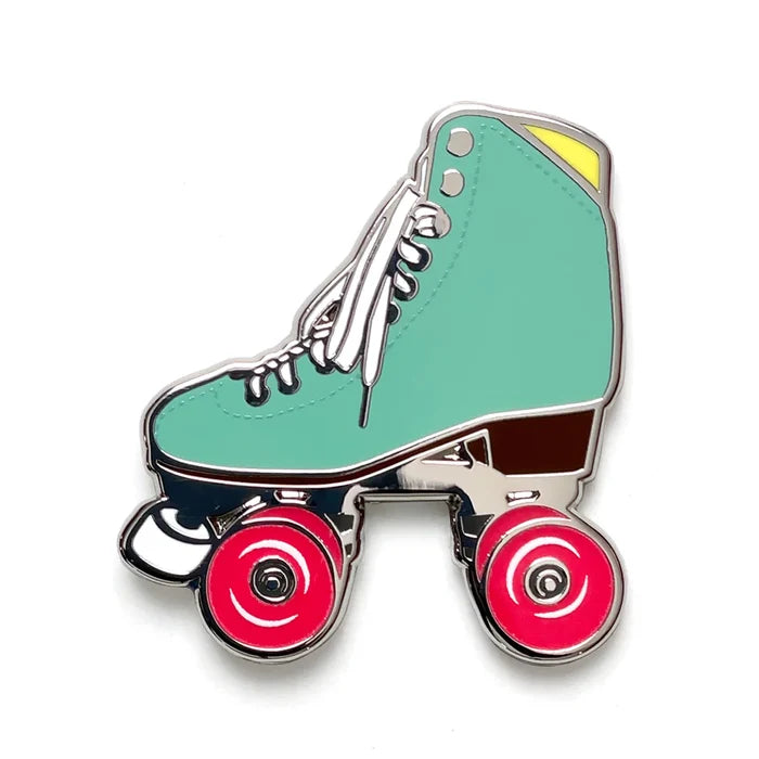 Sea Foam Roller Skate Pin